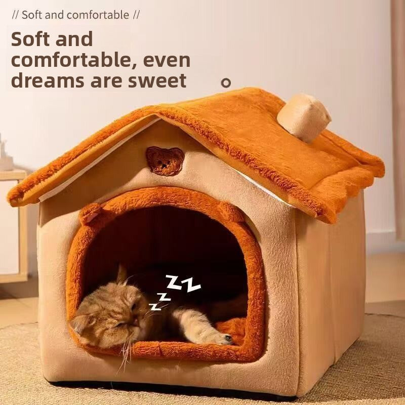 Casa desmontable para mascotas (perros y gatos)