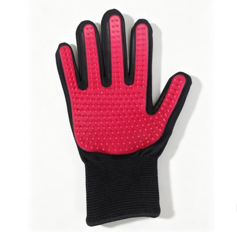 Guantes de Goma Seleccionados para el Aseo de Mascotas