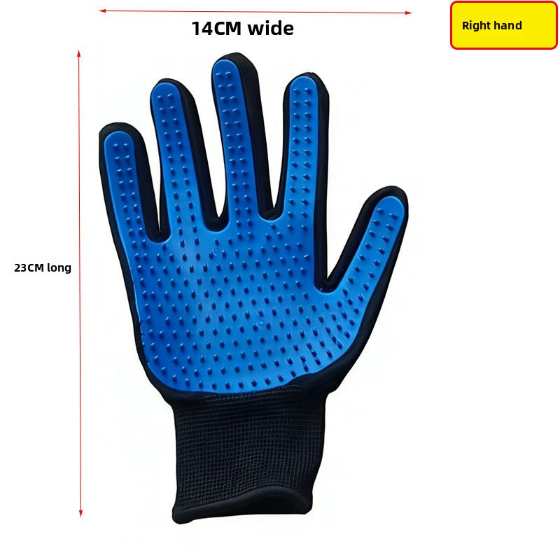 Guantes de Goma Seleccionados para el Aseo de Mascotas