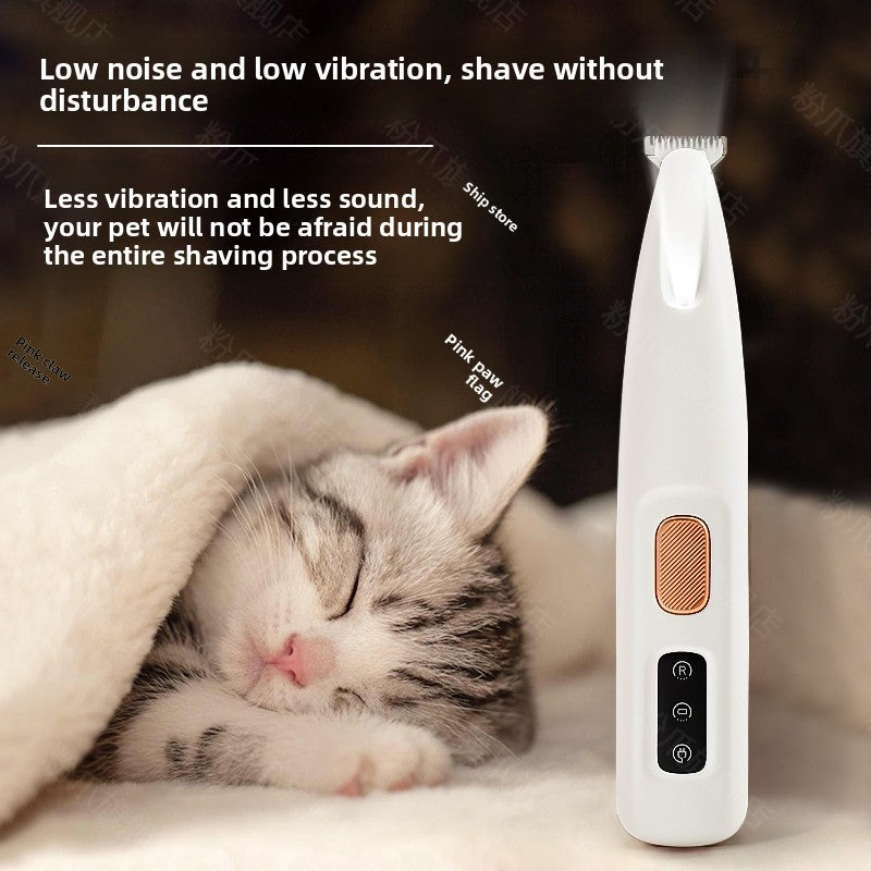 Cortadora de pelo eléctrica para gatos y mascotas