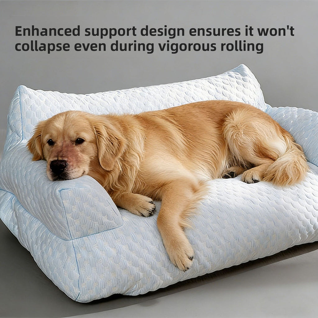 Cama fría lavable y desenfundable para mascotas