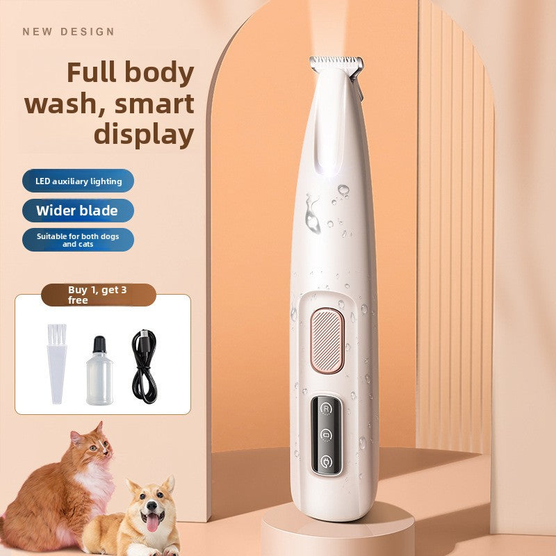Cortadora de pelo eléctrica para gatos y mascotas