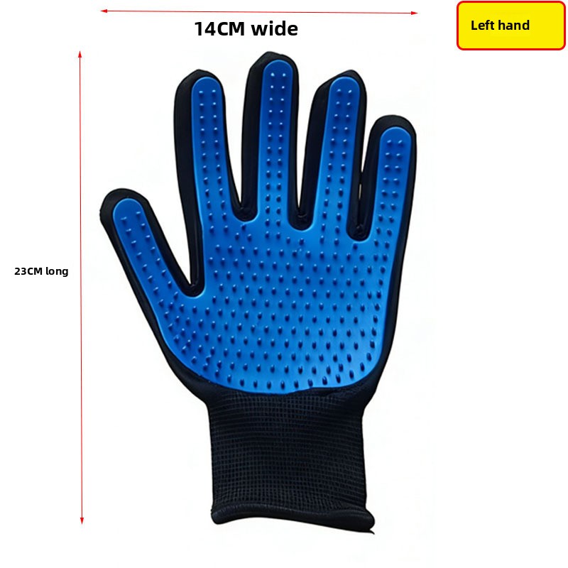 Guantes de Goma Seleccionados para el Aseo de Mascotas