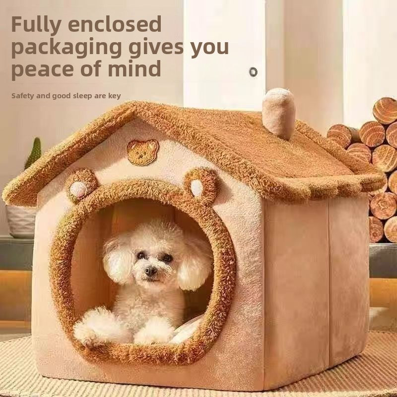Casa desmontable para mascotas (perros y gatos)
